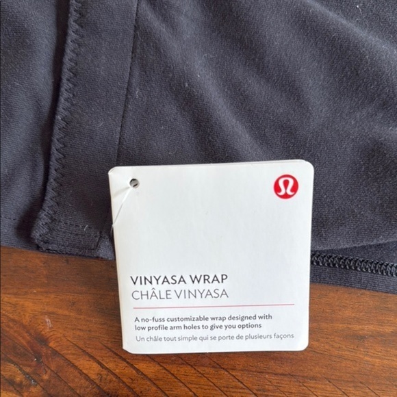 Lululemon Vinyasa wrap Dark Gray Zip-Up - Picture 4 of 10